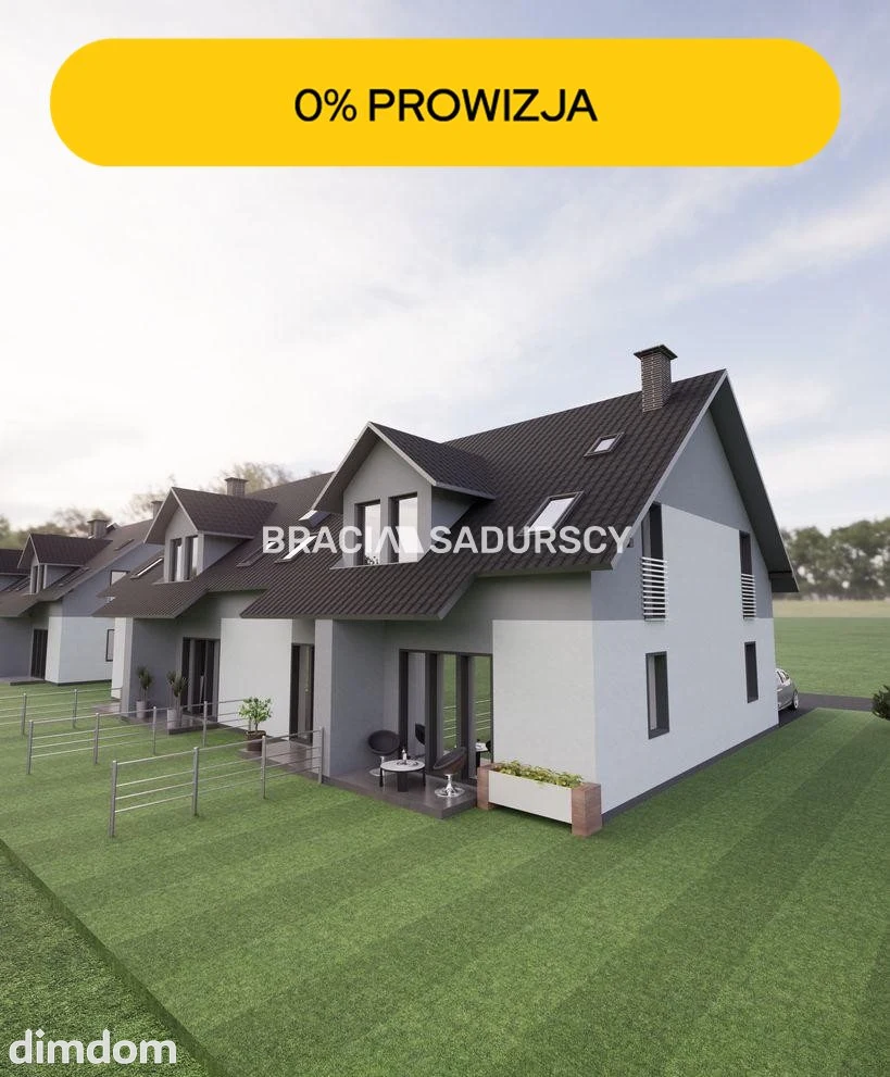 Segment w zabudowie bliźniaczej 75m2