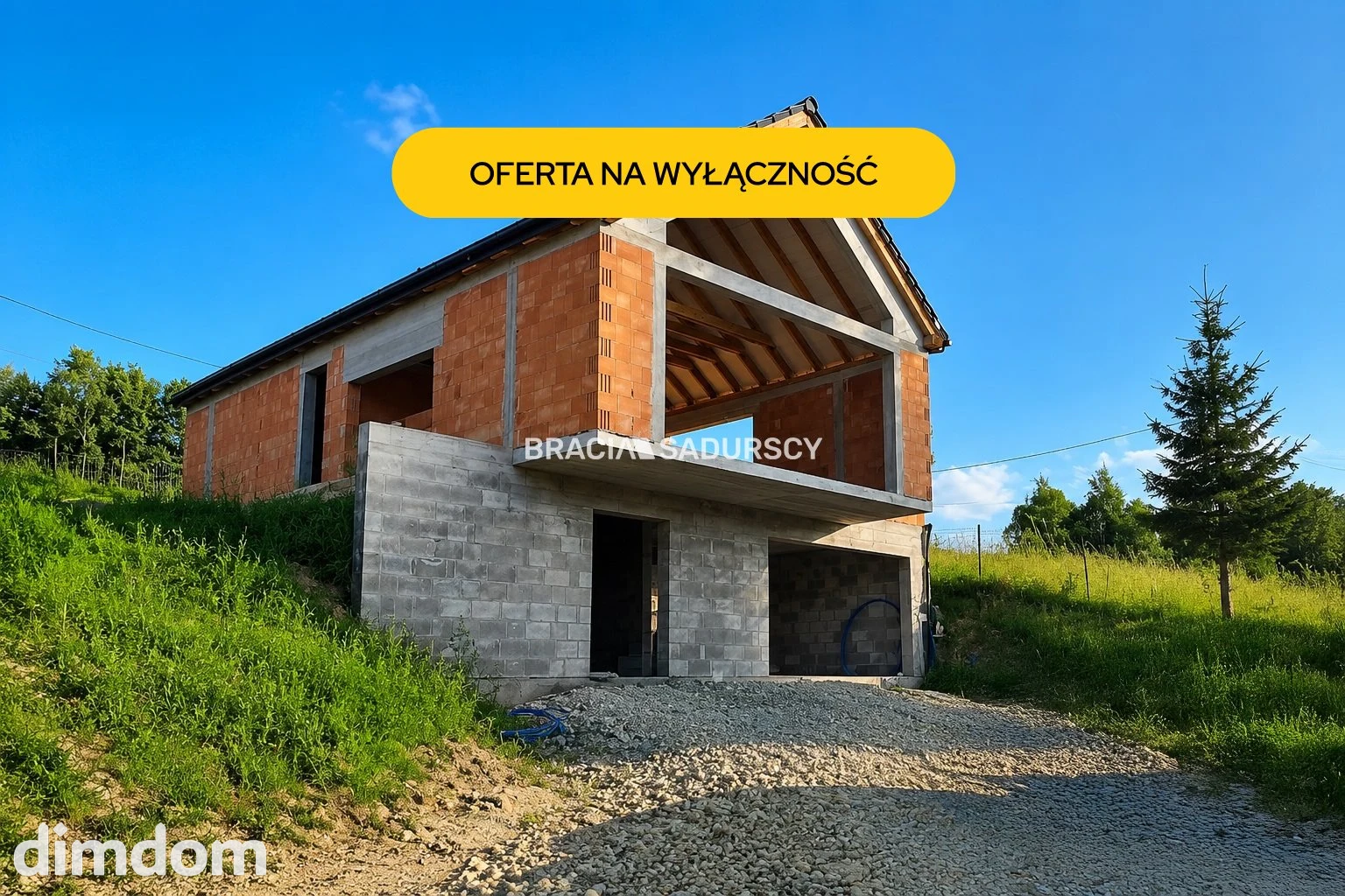 Nowoczesny dom z widokiem | 10 ar | blisko Krakowa