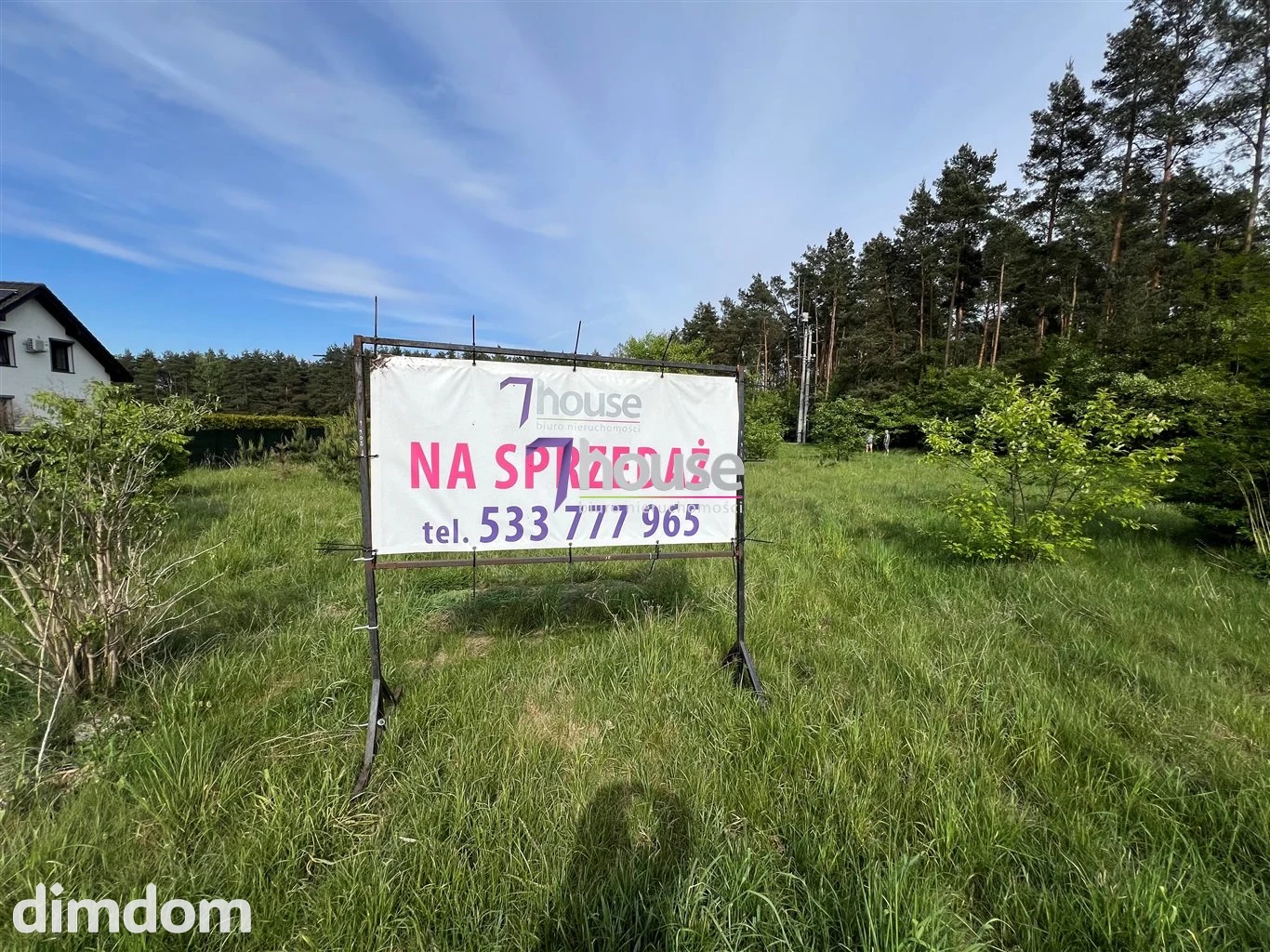 DZIAŁKA BUDOWLANA W CICHEJ SPOKOJNEJ OKOLICY - KOTY, PRZY LASIE!