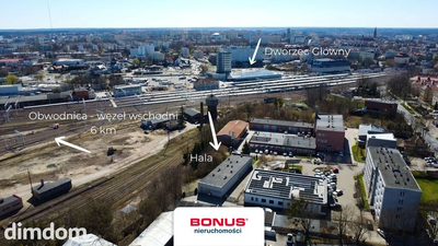 Atrakcyjna hala 312 m2 z biurem i placem | Olsztyn