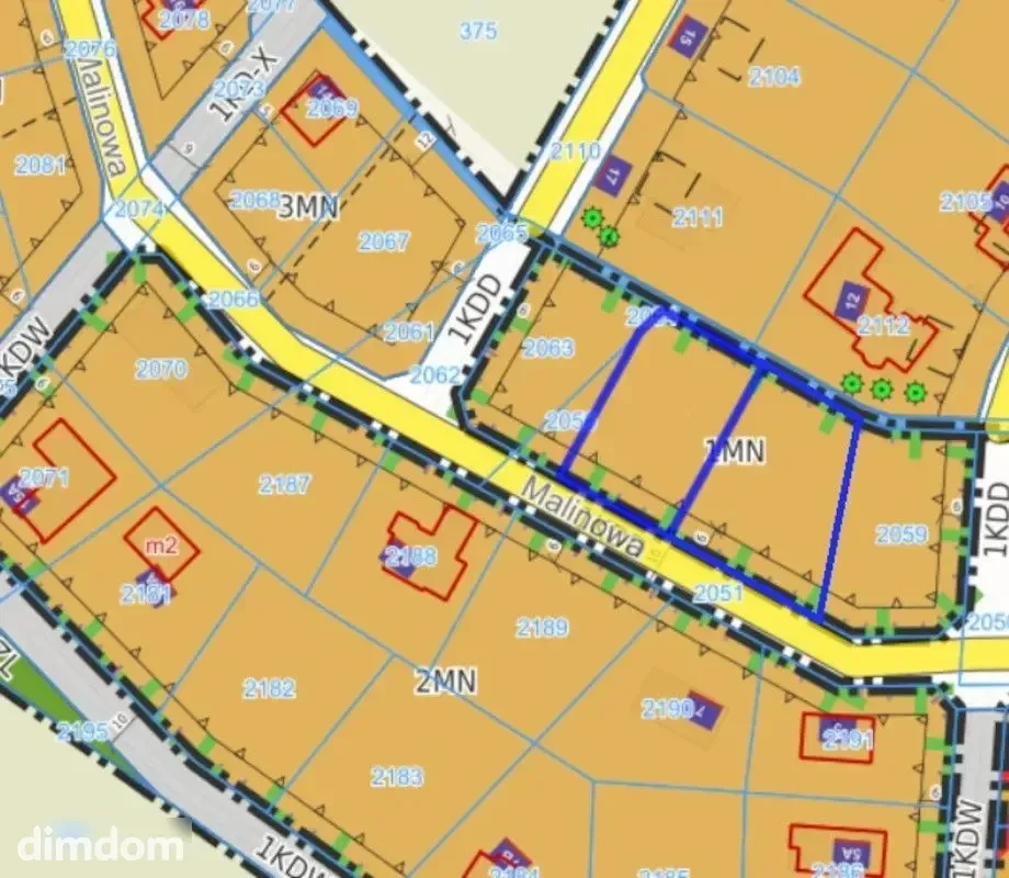 Działki budowlane na sprzedaż – Borówiec, Kamionki - 2