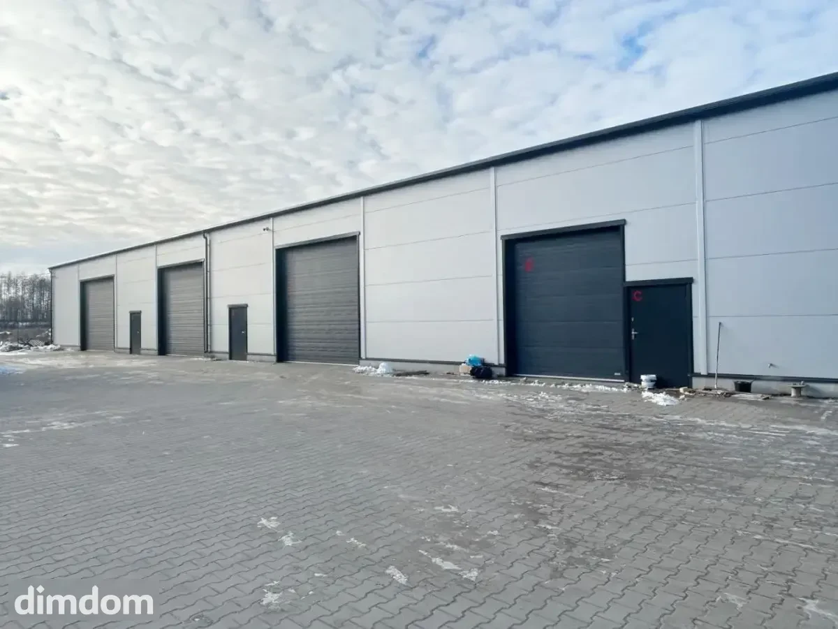 Hala produkcja, usługi, magazyn, 3 bramy, 800m2! - 2