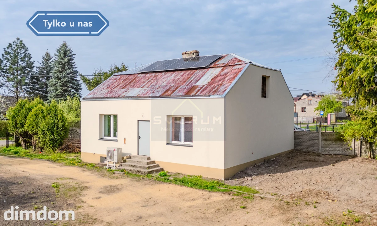 Dom z pompą ciepła i fotowoltaiką / gm. Mstów