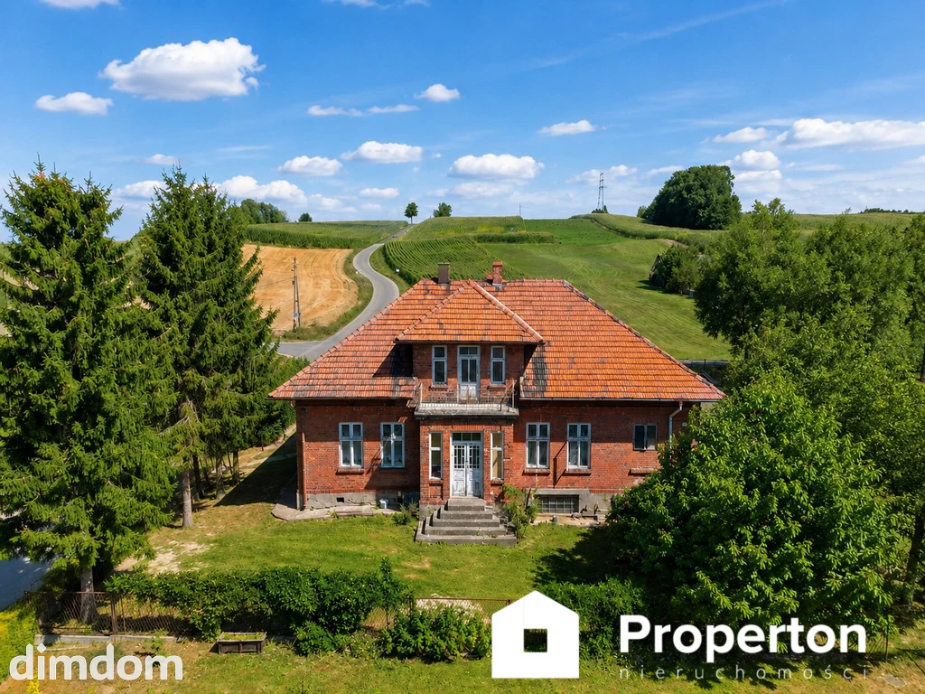 Dom i 2 działki budowlane – 3231 m²
