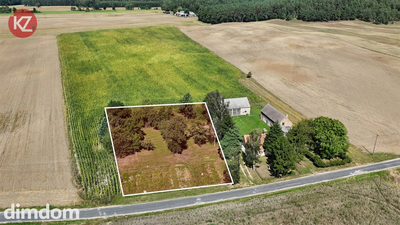 Duża działka na sprzedaż (2661 m²) w Rudnej k. Złotowa