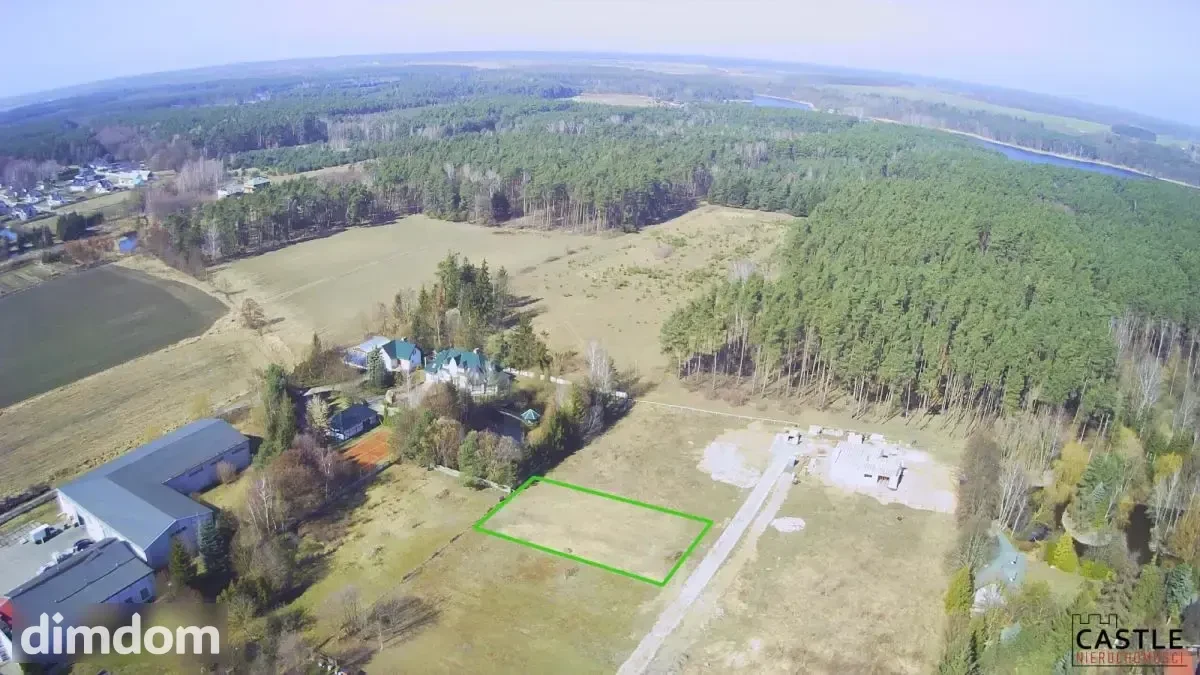 Działka budowlana w otulinie lasu - 2