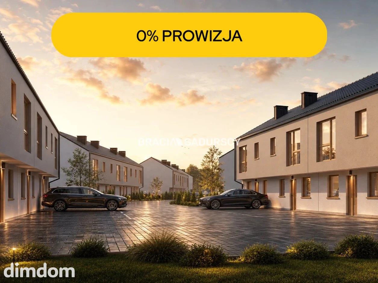 Gotowy dom szeregowy z ogródkiem | 2 m.p.