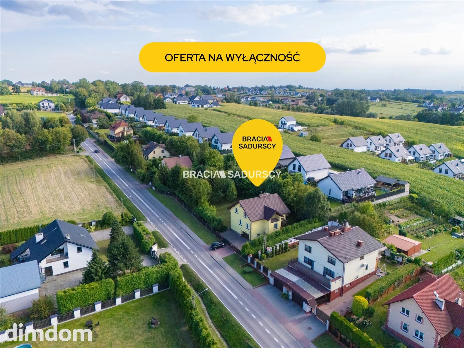 Dom wolnostojący w Luborzycy.