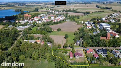 DZIAŁKA Z 3 BUDYNKAMI NA SPRZEDAŻ ŁEKNO,WĄGROWIEC