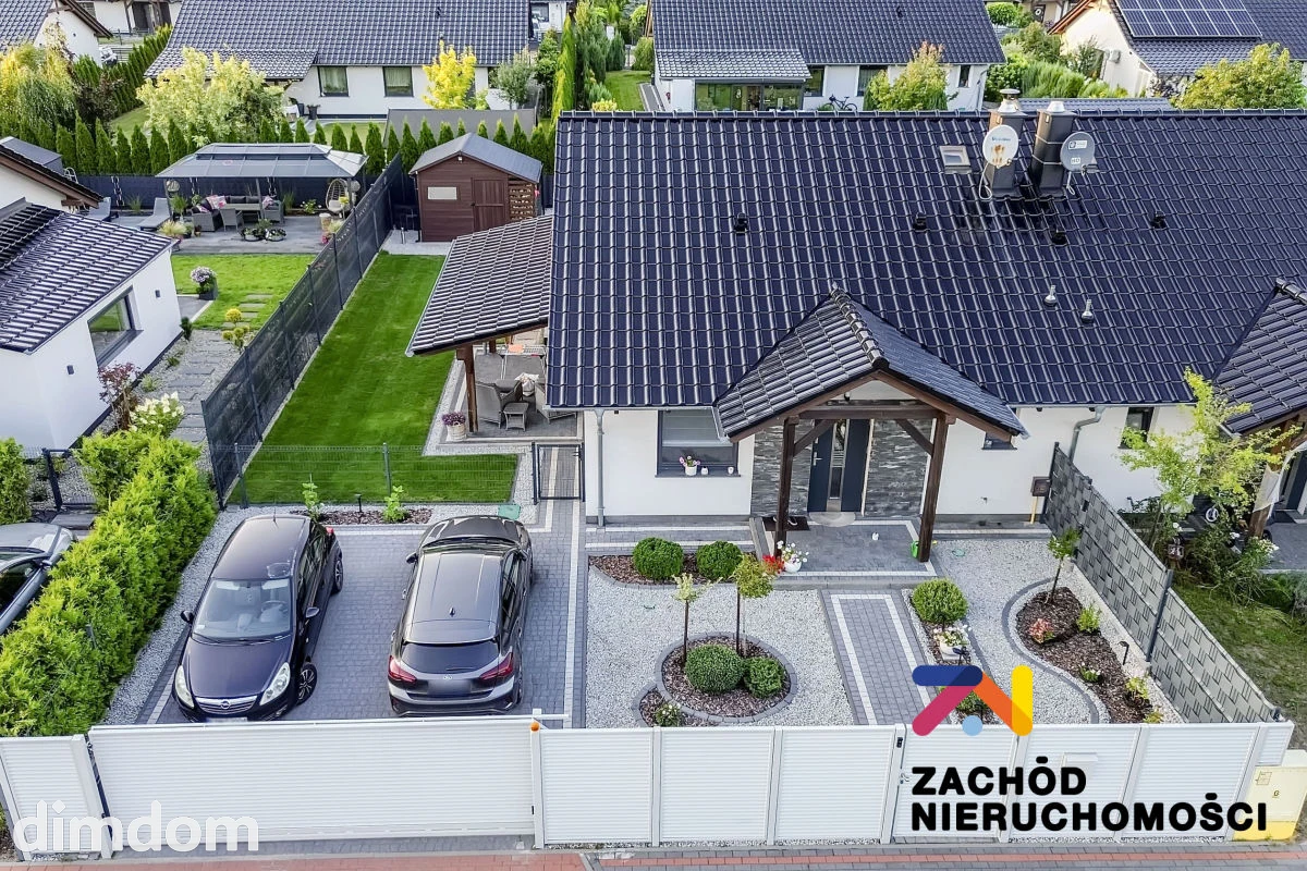 Na sprzedaż bliźniak o powierzchni 79 m2 usytuowany na działce o powierzchni 424 m2 zlokalizowany w Zielonej Górze- dzielnica Sucha Osiedle Złote Piaski. Dom komfortowy, jasny i przestronny. - 168100227-1l.jpg