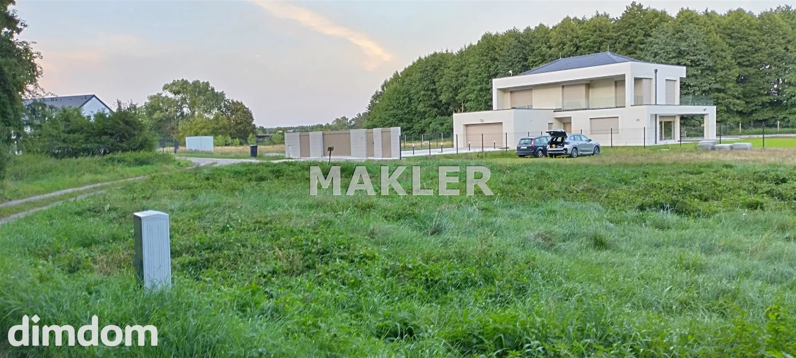 Działka z warunkami zabudowy -Przyłęki 1100m2