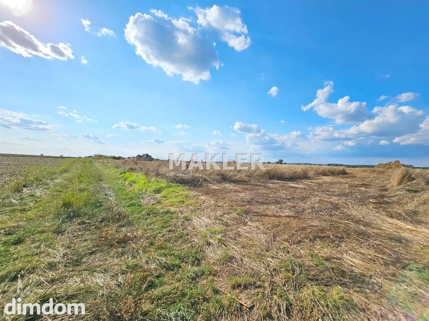 Działka budowlana 1230m² z aktualnymi WZ Chomętowo