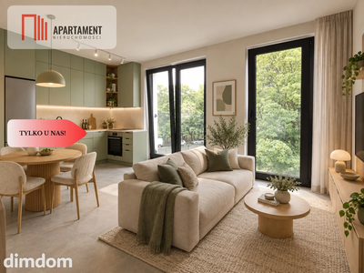 Bez PCC / Nowe 2 pokojowe 35 m² w centrum Wołowa