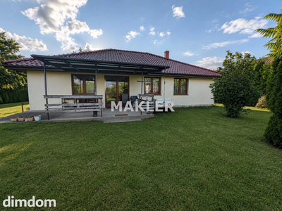 Parterowy dom murowany, działka 900m2, 4 pokoje