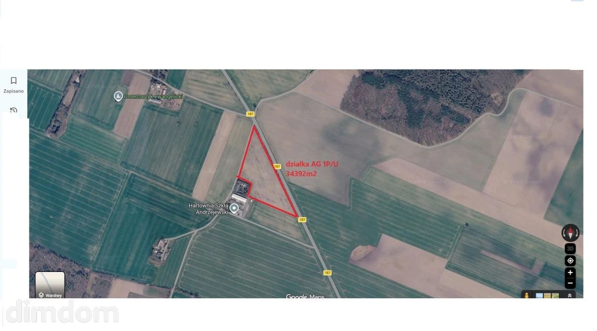 Do kupna grunt o łącznej powierzchni 34392m2  z przeznaczeniem na produkcję, usługi, magazyny. Idelana lokalizacja i położenie:w powiecie poznańskim