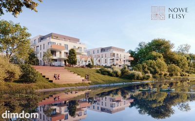 Nowe osiedle na flisach przy kanale Bydgoskim