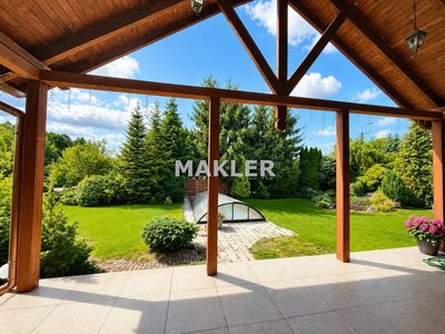 Dom z basenem | 332 m² | Brzoza