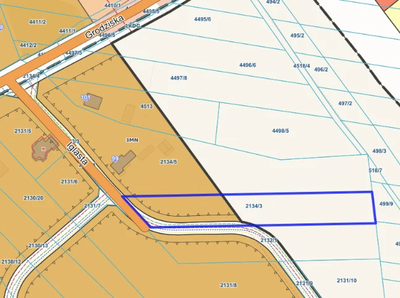 4690 m² w Rzgowie | część budowlana 1500 m² | media, ogrodzenie - 4