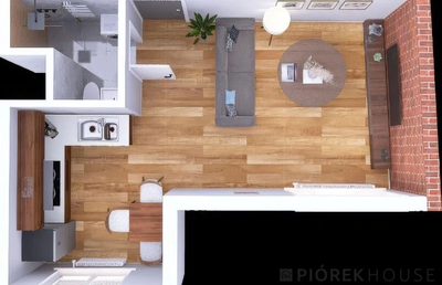 1-pokojowe mieszkanie na Pradze Północ - 3