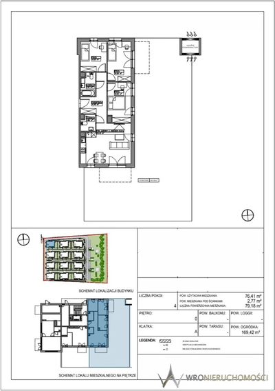 4. pokojowe mieszkanie na Jagodnie - 4