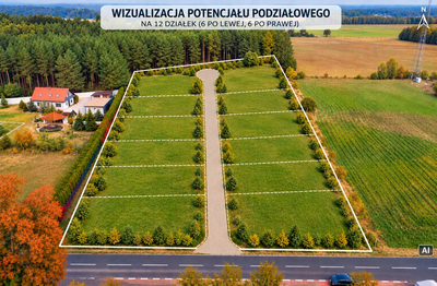 1,78 ha – potencjał na 12–14 działek i zysk - 3