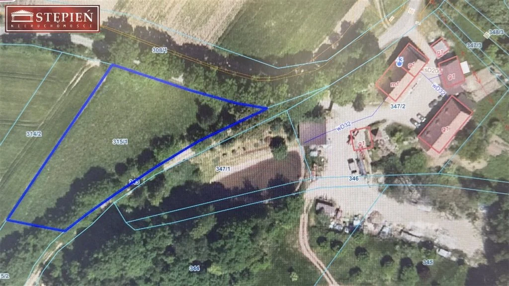 DZIAŁKA BUDOWLANA 3259 m² - MARCZÓW, GMINA WLEŃ - 2