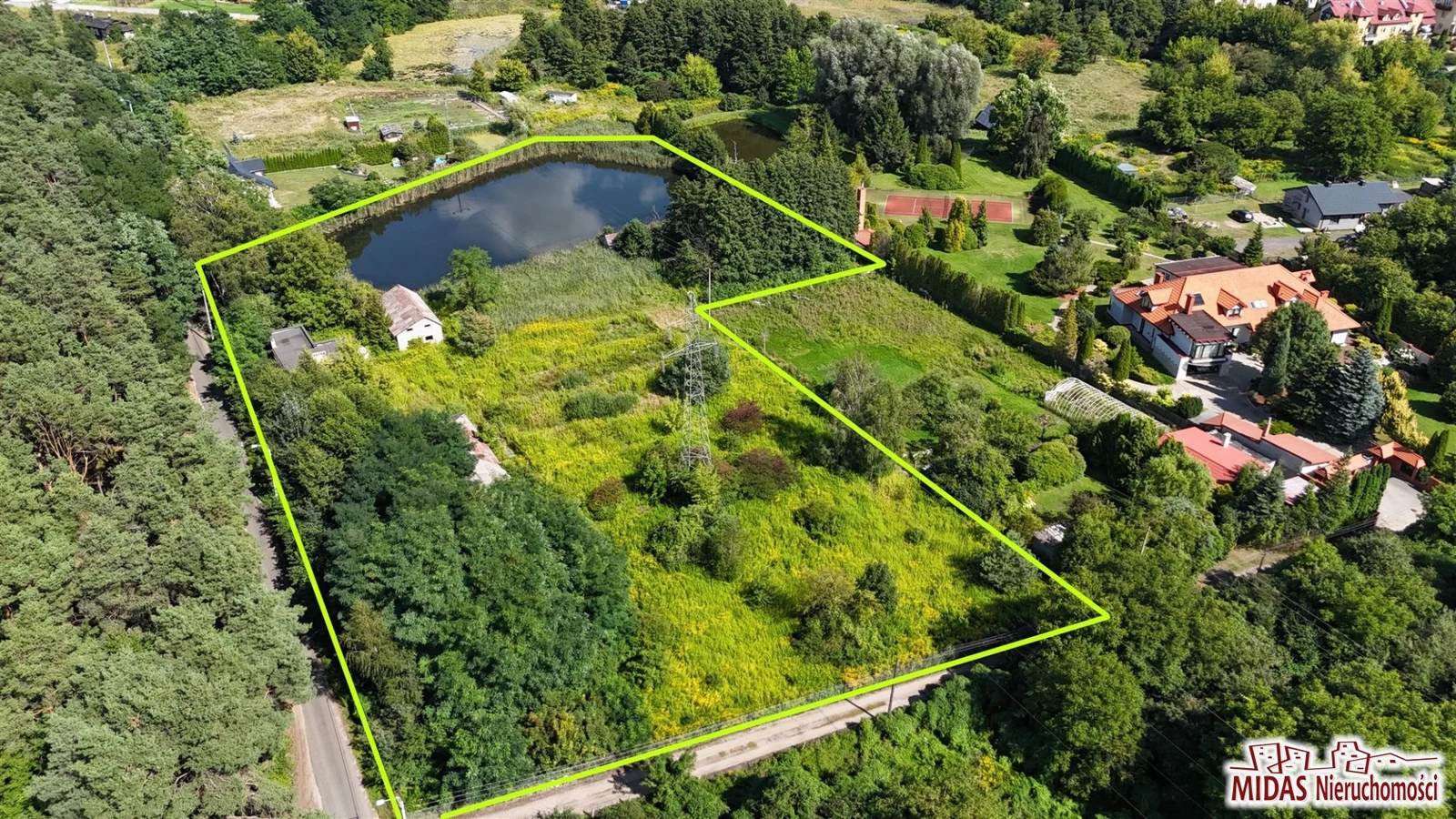 JEDYNA na Południu działka 12794m2 ze stawem! - 3
