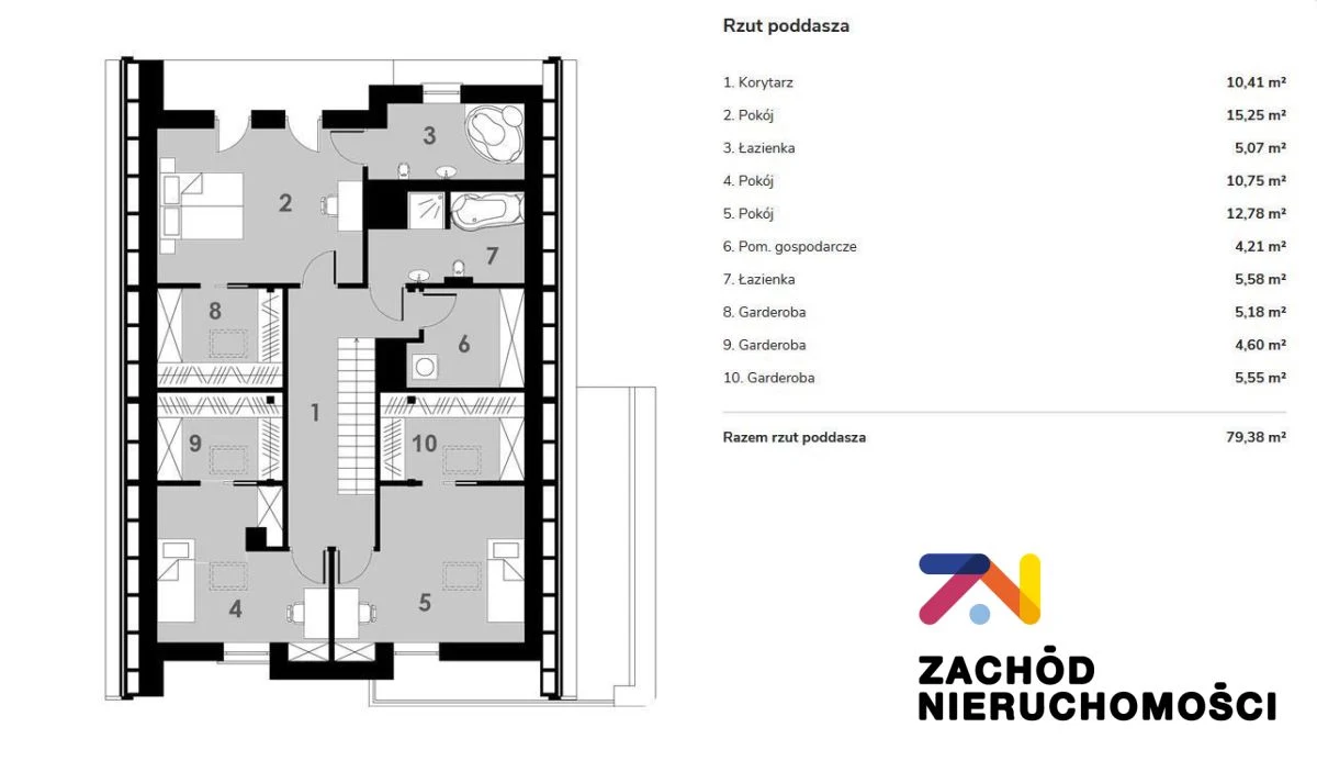 Prezentujemy na sprzedaż rozpoczętą budowę domu jednorodzinnego o powierzchni 204,52 m2… - 5
