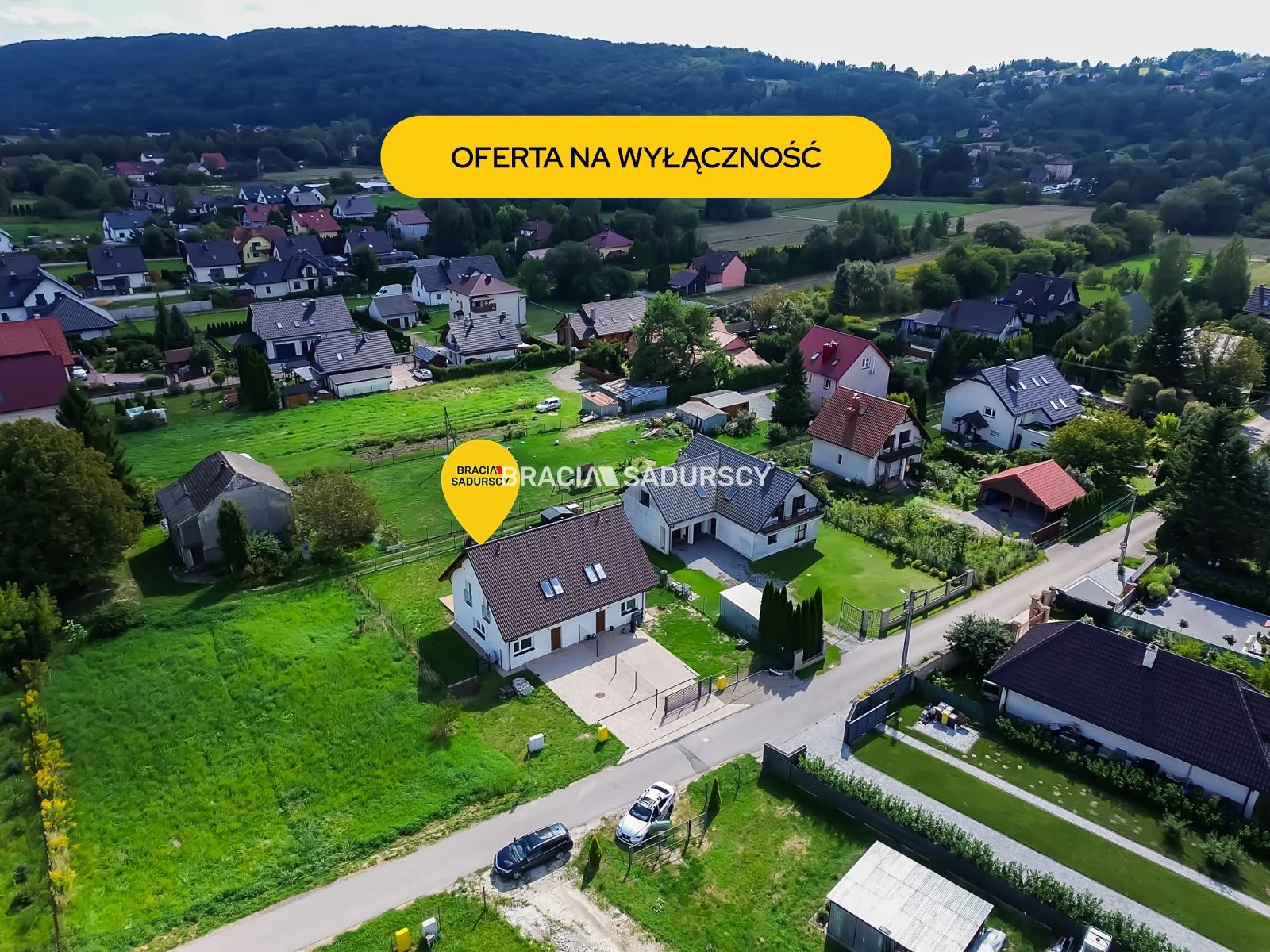 Nowoczesny bliźniak w Rudawie| gmina Zabierzów | 84,4 m²