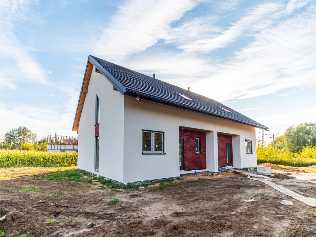 Nowoczesny dom w zabudowie bliźniaczej | 96,84 m² - 2